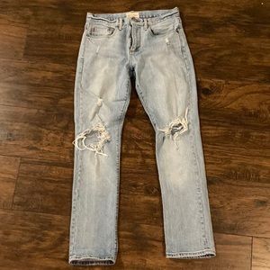 Light wash cone denim by GAP